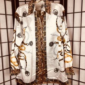 Fred David Blouse Sz 12.       (A)